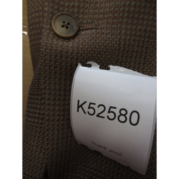 VINTAGE Christian Dior Sport Coat 40 Blazer Houndstooth Tweed USA * - Picture 15 of 15